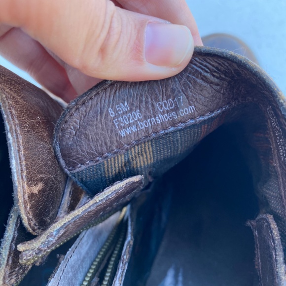 Bjorn brown booties size 8.5 - Picture 6 of 7